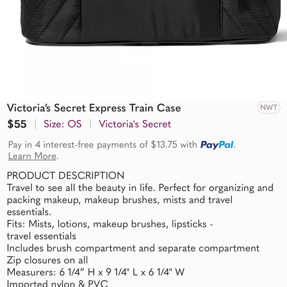 Victoria’s Secret Express Train Case - Picture 4 of 4